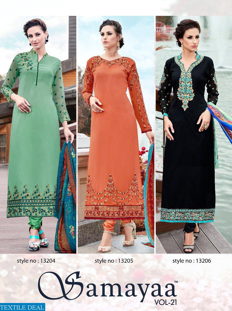 RSF samayaa vol-21 Wholesale Casual Work salwar suits